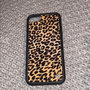 Cheetah print wildflower case
